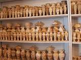 Shelves filled with ´genuine Handycrafts`