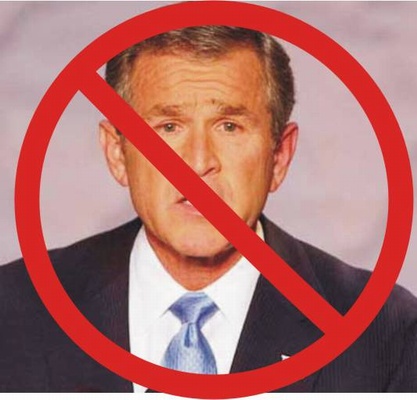 Stoppt Bush - No war